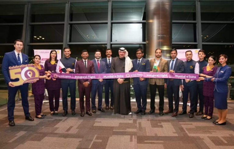 Vistara inaugurates direct flights between Mumbai & Doha, ET TravelWorld News, ET TravelWorld