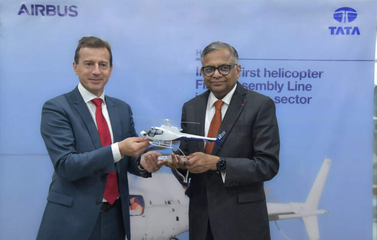 Airbus & Tata Group collaborate to establish India’s first private sector helicopter assembly line, ET TravelWorld